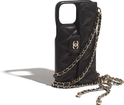 iphone 11 pro case chanel|Chanel iPhone case with chain.